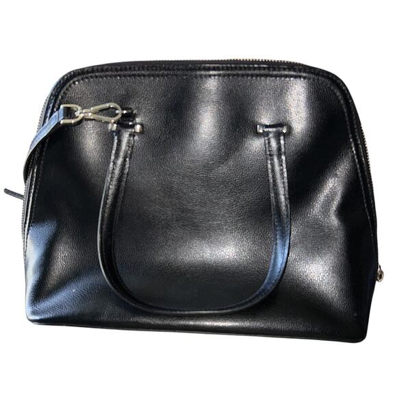 Kate Spade Patterson Drive Medium Black Caviar Pebbled Leather Dome Satchel - Picture 4 of 12